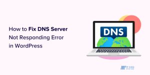 什么是WordPress中的“DNS服务器未响应”错误？